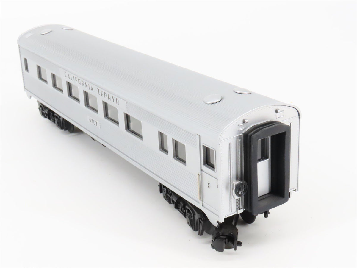 O Gauge 3-Rail MTH Rail King RK-6051 California Zephyr Passenger Car #4707