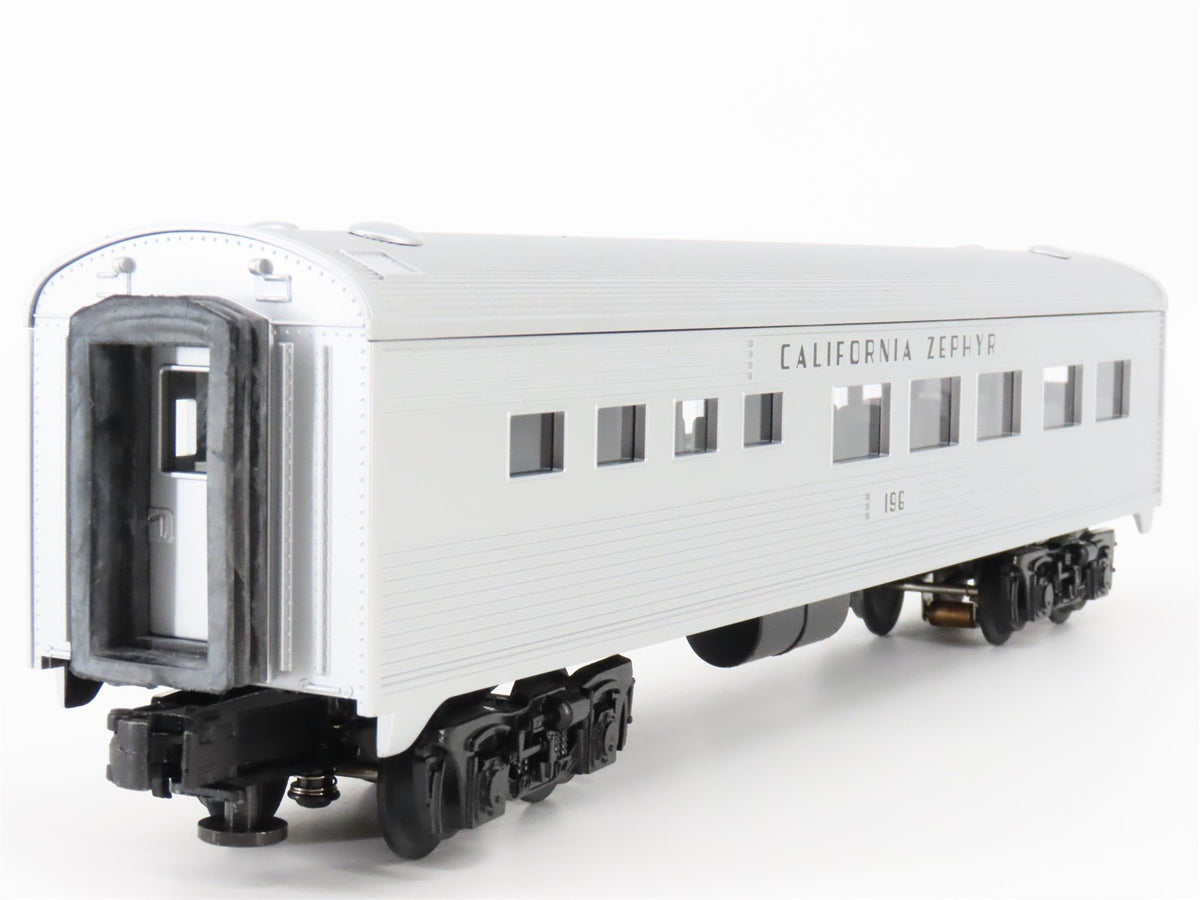 O Gauge 3-Rail MTH Rail King 30-6054 California Zephyr Passenger Car Set of 2