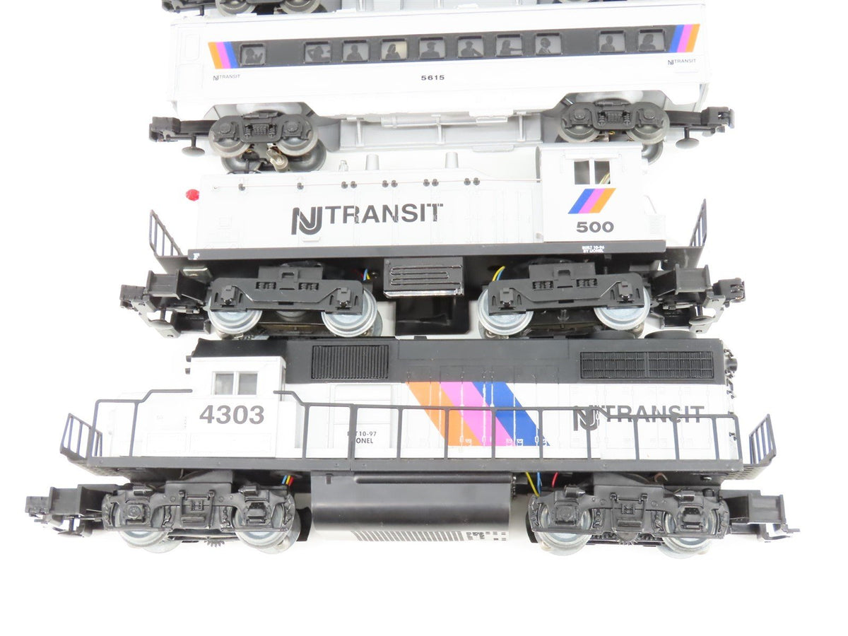 O Gauge 3-Rail Lionel 6-11833 NJ Transit Diesel Set w/Track &amp; Control - Custom