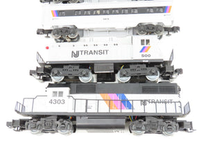 O Gauge 3-Rail Lionel 6-11833 NJ Transit Diesel Set w/Track & Control - Custom