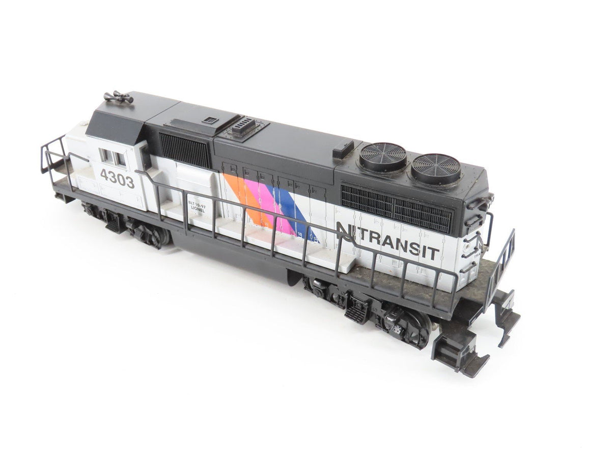 O Gauge 3-Rail Lionel 6-11833 NJ Transit Diesel Set w/Track &amp; Control - Custom