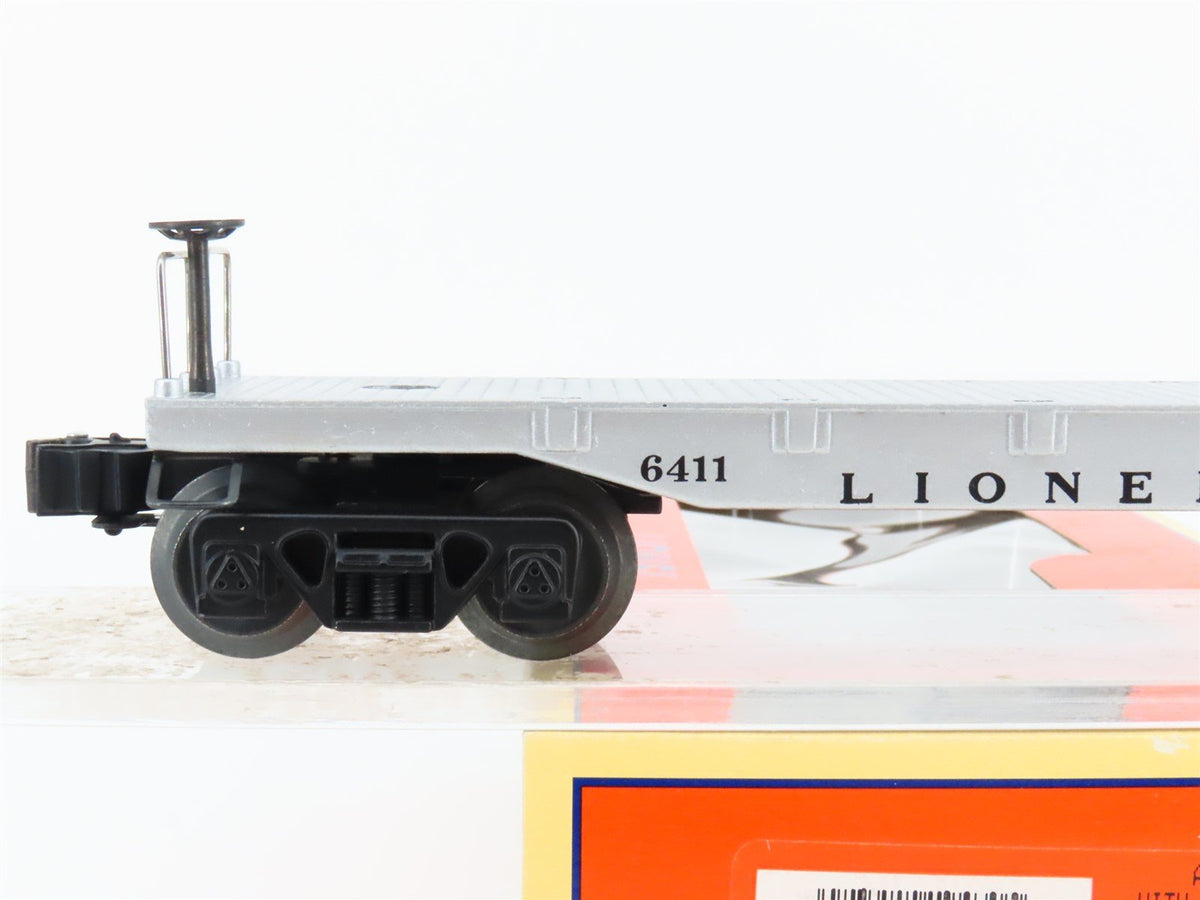 O Gauge 3-Rail Lionel 6-19430 ATSF Santa Fe Flat Car #6411 w/ Beechcraft Bonanza