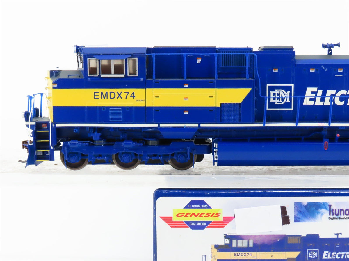 HO Athearn Genesis G68685 EMD SD70M-2 Demonstrator Diesel #EMDX74 w/ DCC &amp; Sound