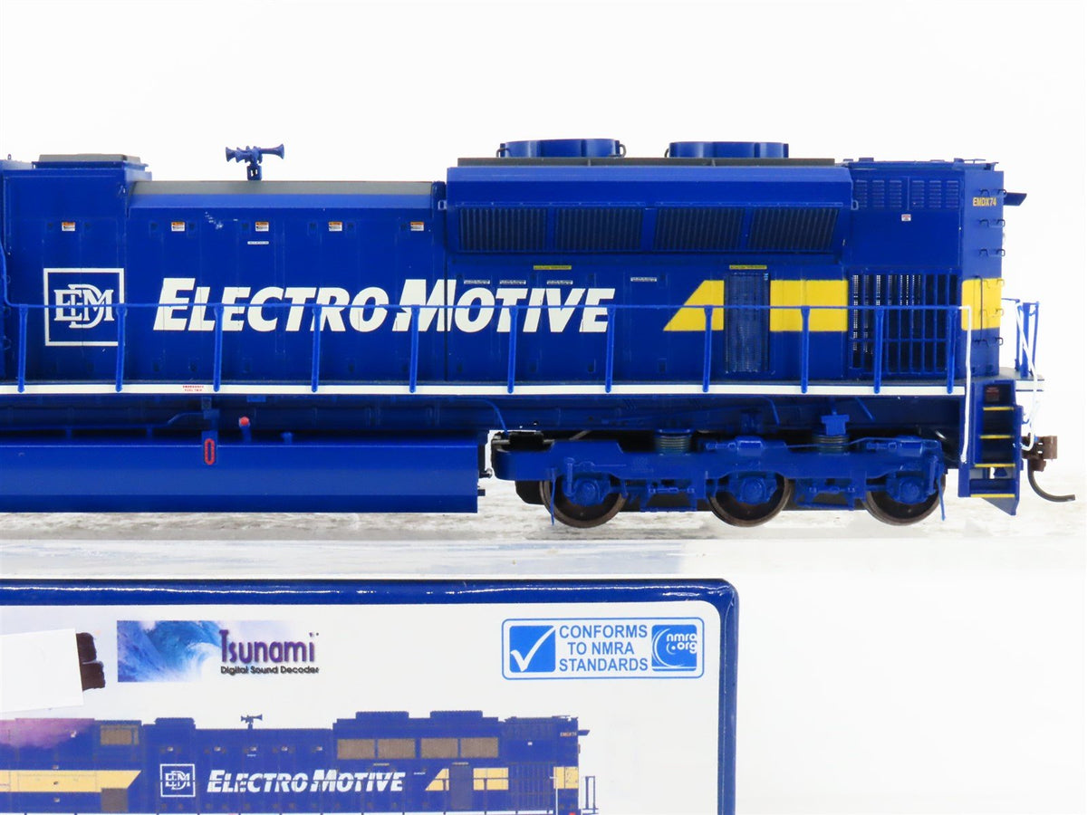 HO Athearn Genesis G68685 EMD SD70M-2 Demonstrator Diesel #EMDX74 w/ DCC &amp; Sound