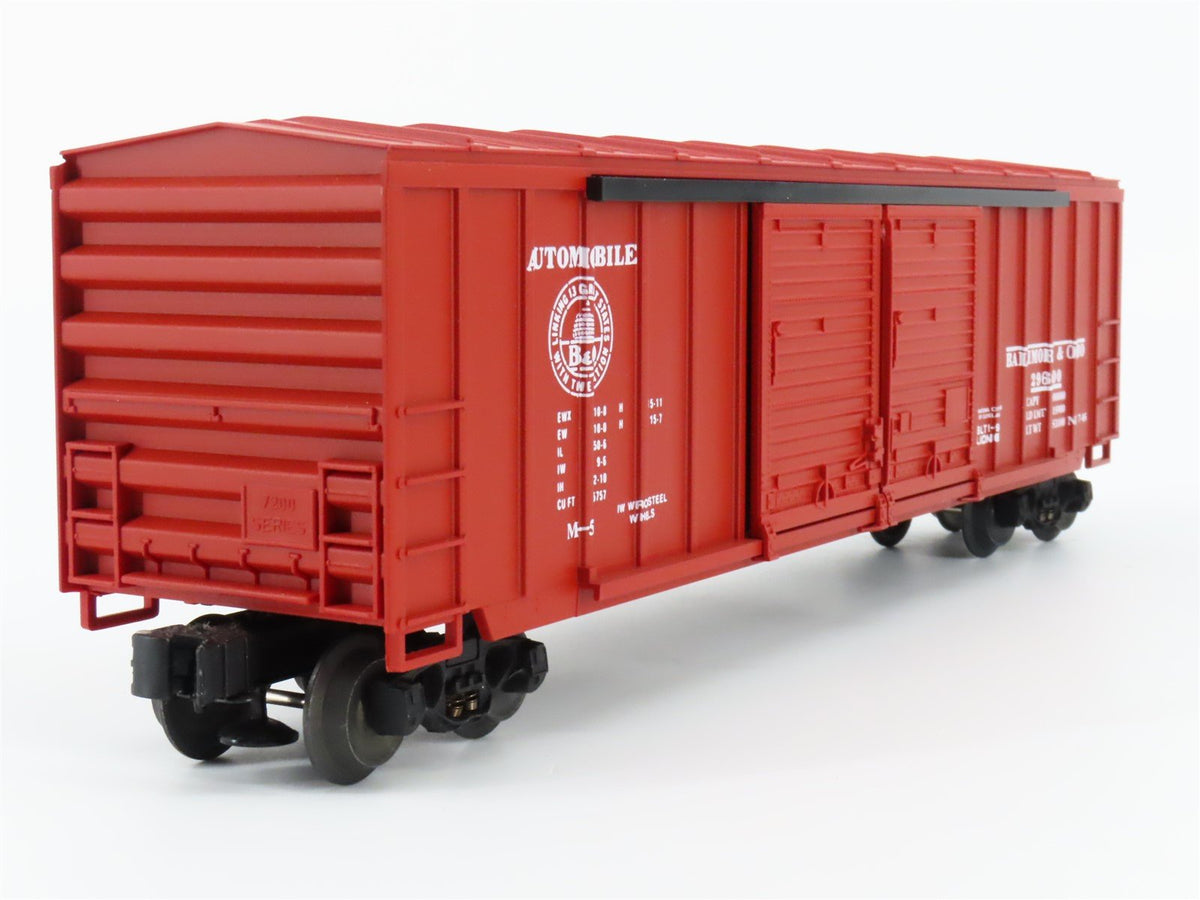 O Gauge 3-Rail Lionel 6-17209 B&amp;O Baltimore &amp; Ohio Double Door Box Car #296000