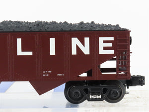 O Gauge 3-Rail Industrial Rail IDM 4006 SOO Line 2-Bay Hopper #44649 w/ Load