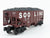 O Gauge 3-Rail Industrial Rail IDM 4006 SOO Line 2-Bay Hopper #44649 w/ Load