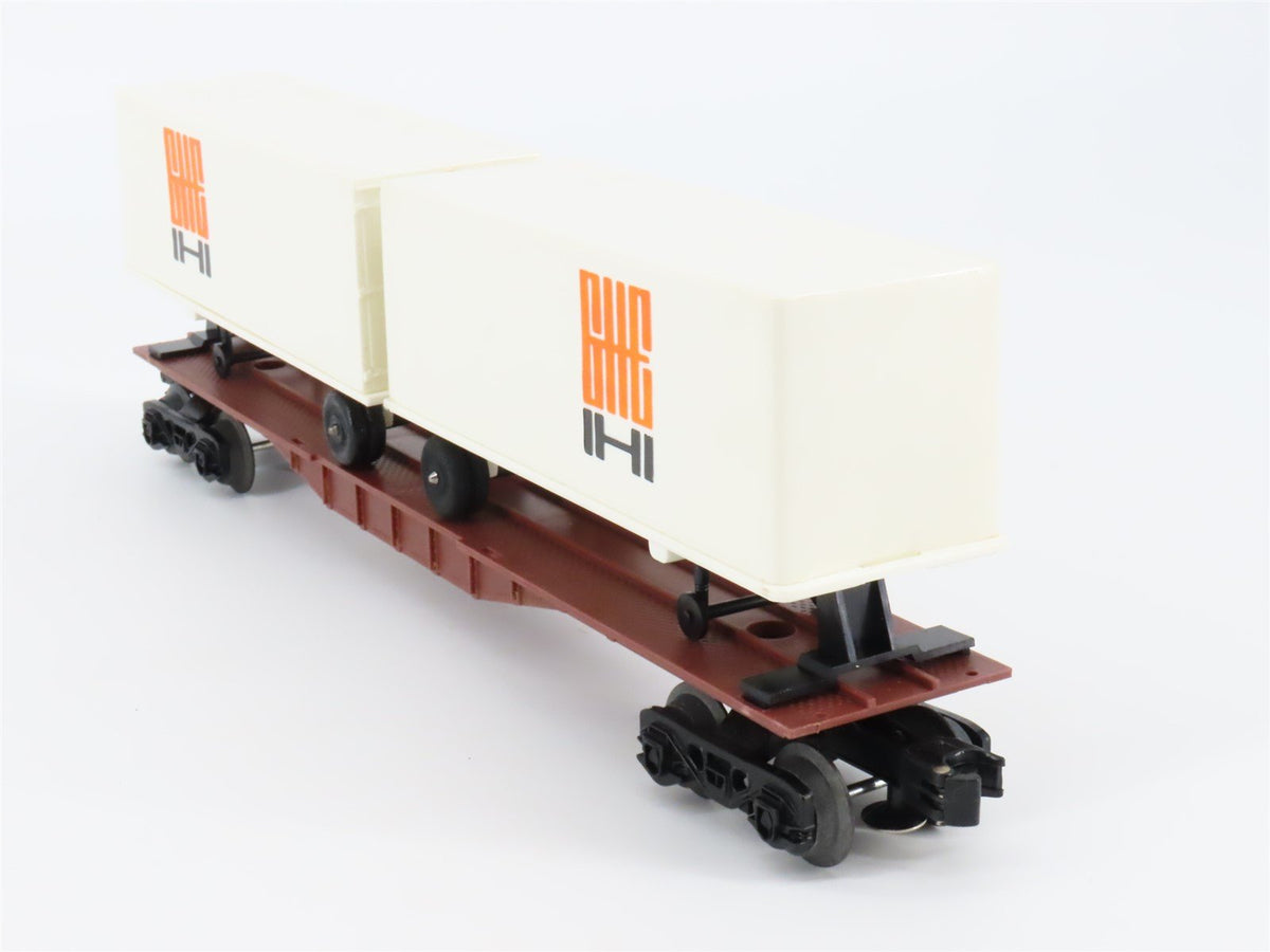 O Gauge 3-Rail Lionel 9123-6 SCL Seaboard Coast Line Flat Car #9212 w/ Trailers