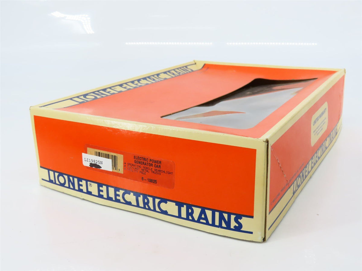 O Gauge 3-Rail Lionel 6-19825 EMD Electric Power Generator Boxcar #19825