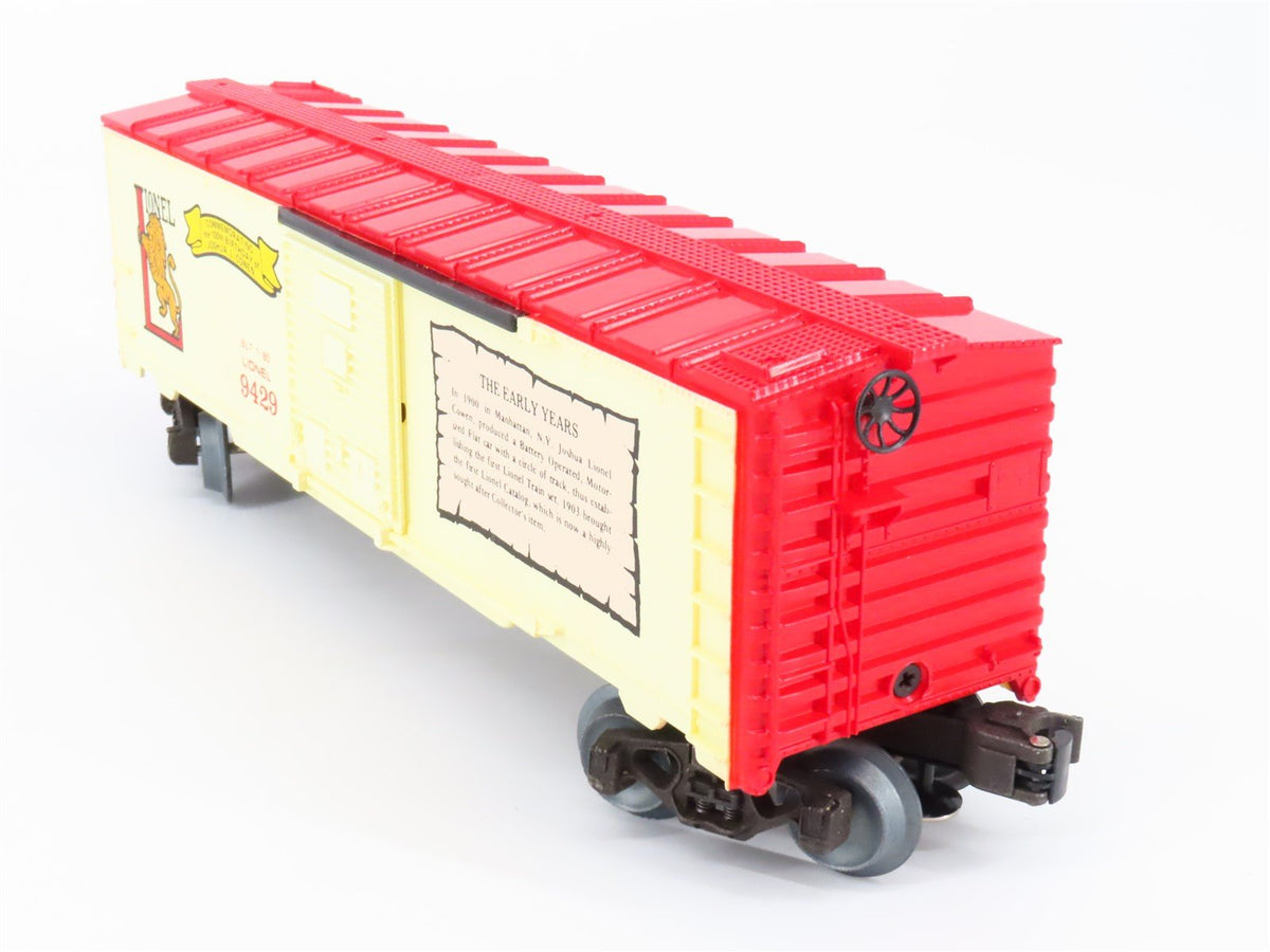 O Gauge 3-Rail Lionel 6-9429 Joshua L Cowen Commemorative Box Car #9429