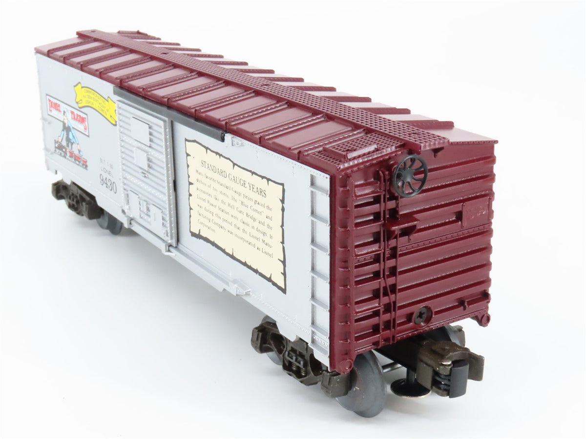 O Gauge 3-Rail Lionel 6-9430 Joshua L Cowen Commemorative Box Car #9430