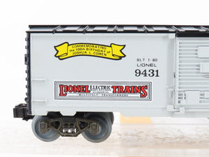 O Gauge 3-Rail Lionel 6-9431 Joshua L Cowen Commemorative Box Car #9431