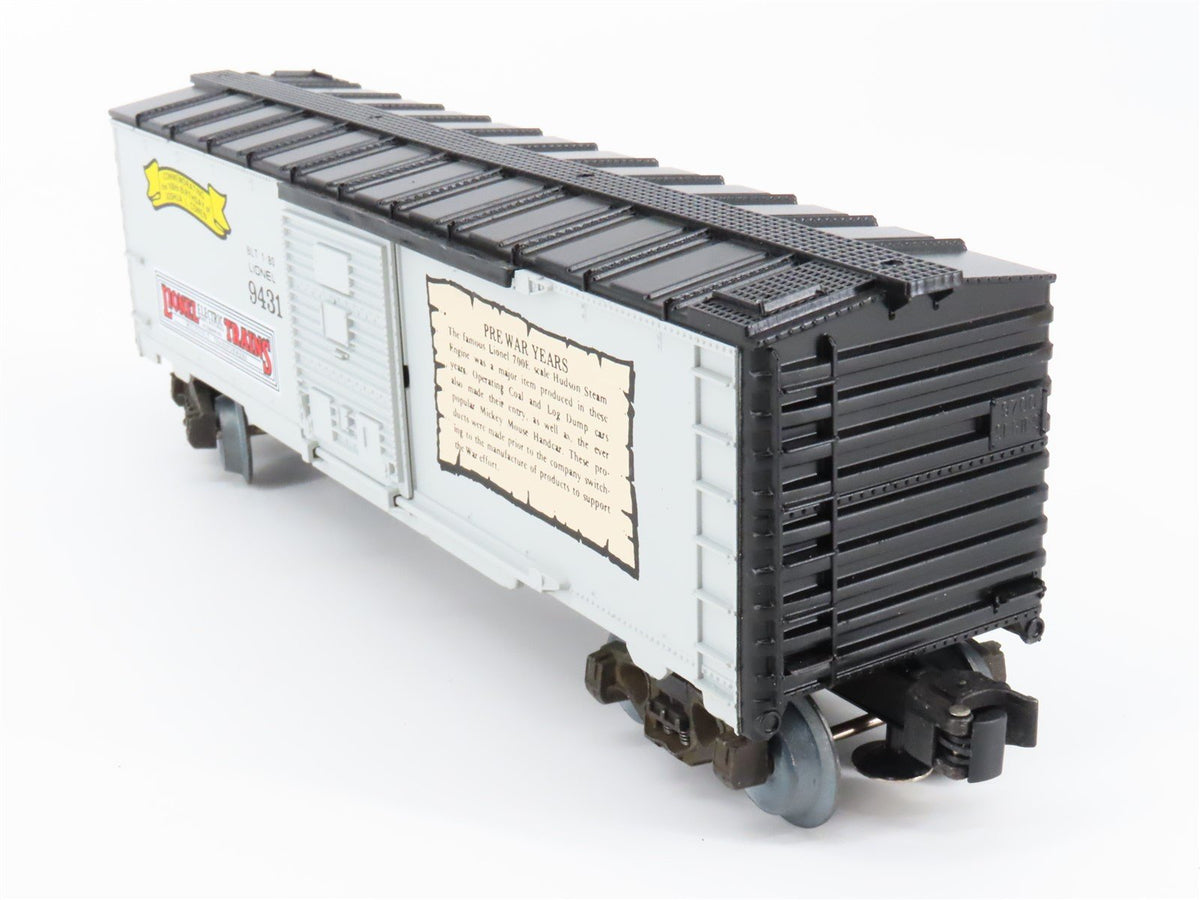 O Gauge 3-Rail Lionel 6-9431 Joshua L Cowen Commemorative Box Car #9431