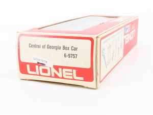 O Gauge 3-Rail Lionel 6-9757 CG Central of Georgia Single Door Box Car #9757