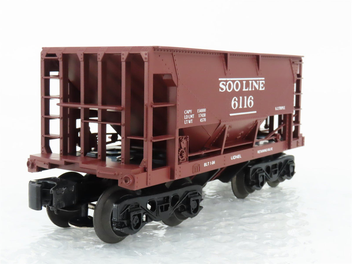 O Gauge 3-Rail Lionel 6-6116 SOO Line Iron Ore Car #6116