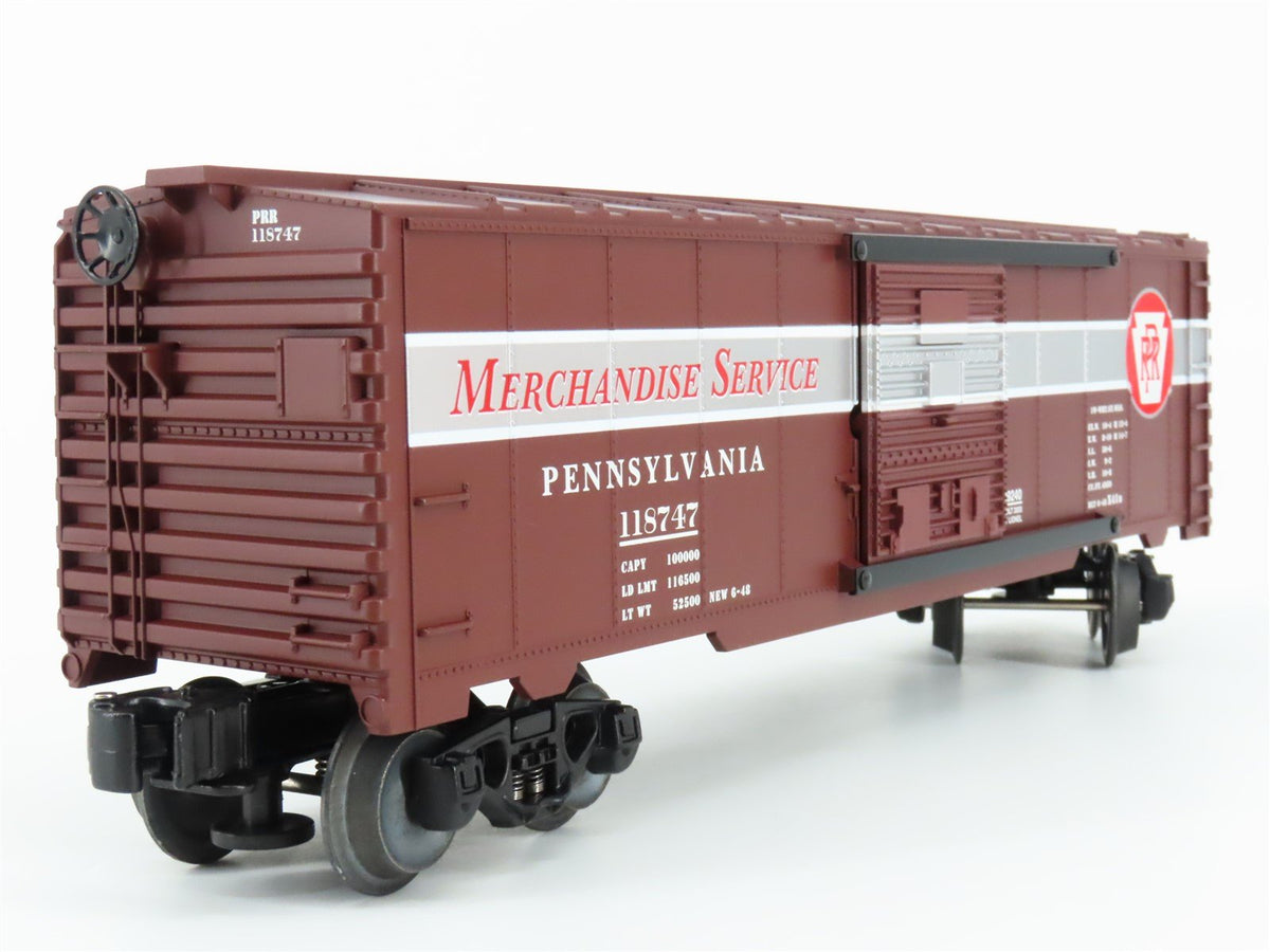 O Gauge 3-Rail Lionel 6-39240 PRR Pennsylvania Merchandise Box Car #118747