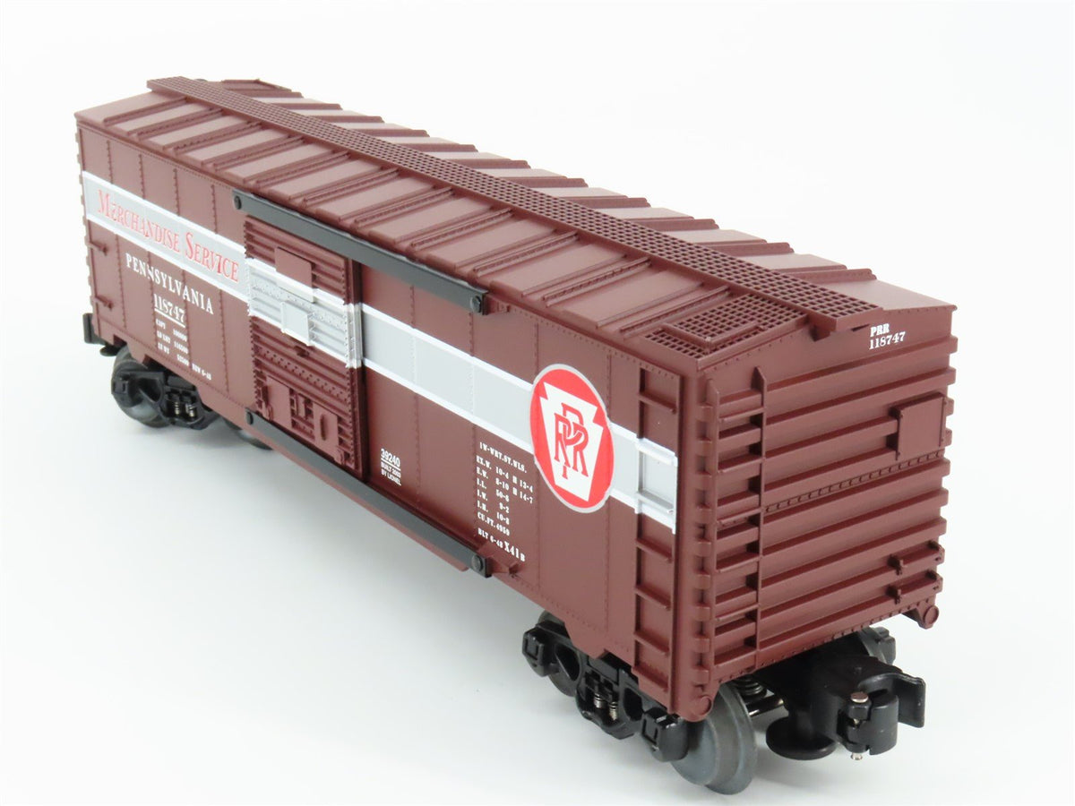 O Gauge 3-Rail Lionel 6-39240 PRR Pennsylvania Merchandise Box Car #118747