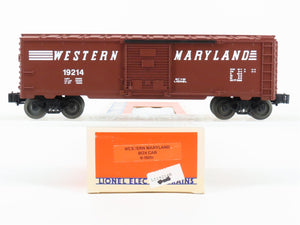 O Gauge 3-Rail Lionel 6-19214 WM Western Maryland Single Door Box Car #19214