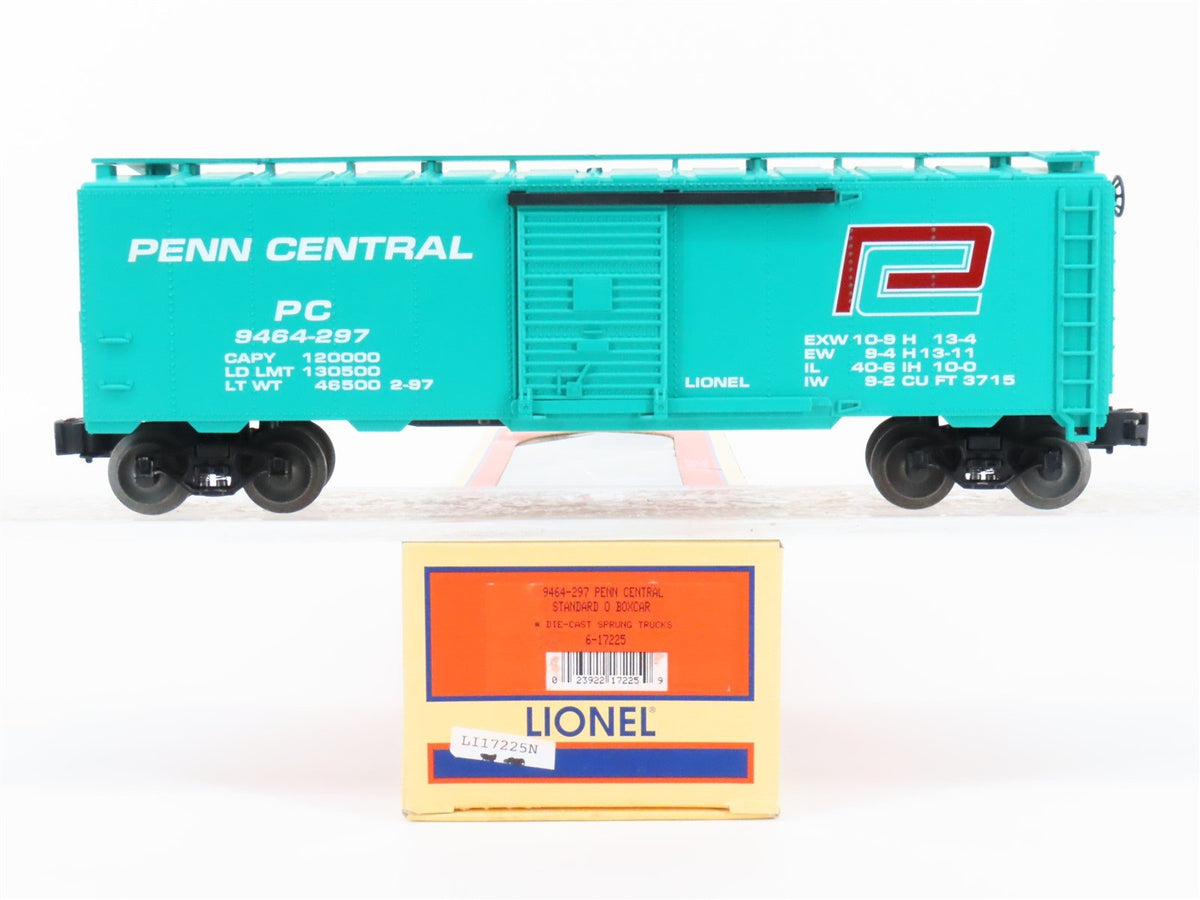 O Gauge 3-Rail Lionel 6-17225 PC Penn Central Single Door Box Car #9464-297