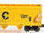 O Gauge 3-Rail Lionel 6-17105 C&O Chessie System ACF 3-Bay Covered Hopper #17105