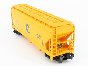 O Gauge 3-Rail Lionel 6-17105 C&O Chessie System ACF 3-Bay Covered Hopper #17105