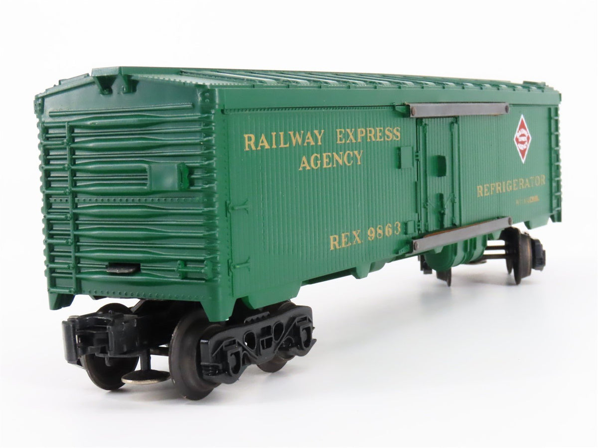 O Gauge 3-Rail Lionel 6-9863 REX Railway Express Agency Billboard Reefer #9863