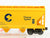 O Gauge 3-Rail Lionel 6-17100 C&O Chessie System ACF 3-Bay Covered Hopper #17100