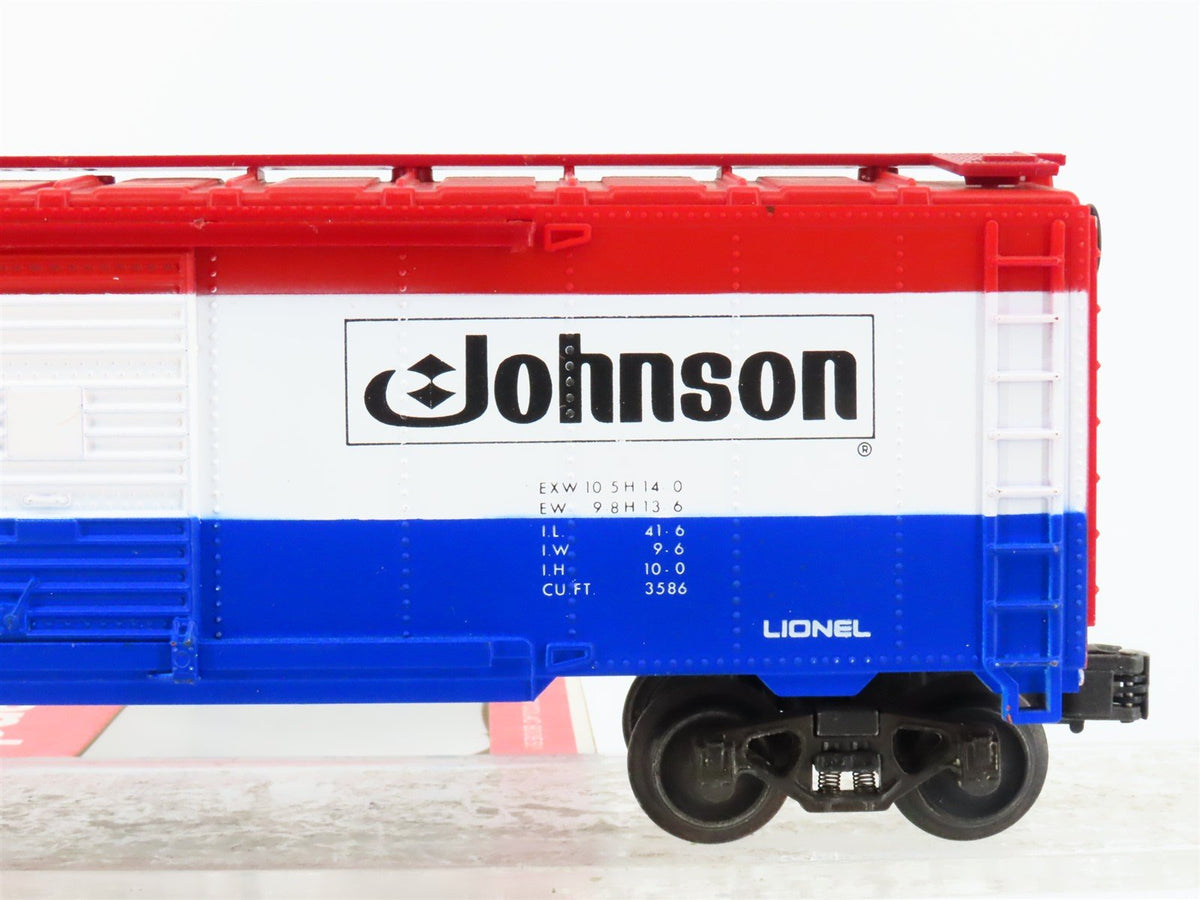 O Gauge 3-Rail Lionel 6-9803 JWAX Johnson Wax Single Door Box Car #9803