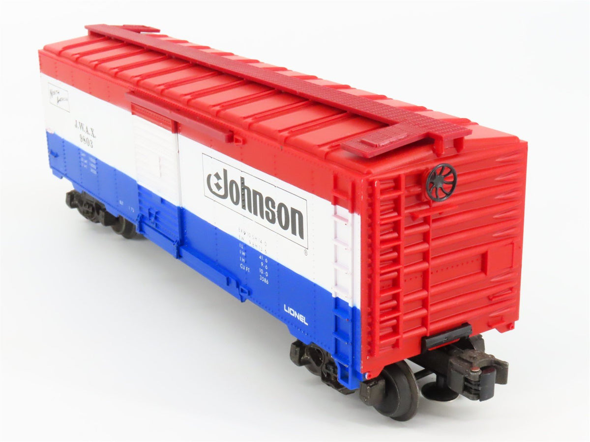 O Gauge 3-Rail Lionel 6-9803 JWAX Johnson Wax Single Door Box Car #9803