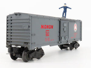 O Gauge 3-Rail Lionel 6-19811 CIL Monon Operating Brakeman Boxcar #19811