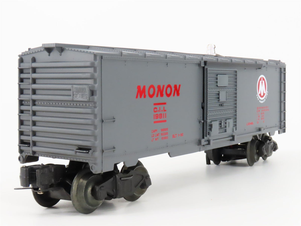 O Gauge 3-Rail Lionel 6-19811 CIL Monon Operating Brakeman Boxcar #19811