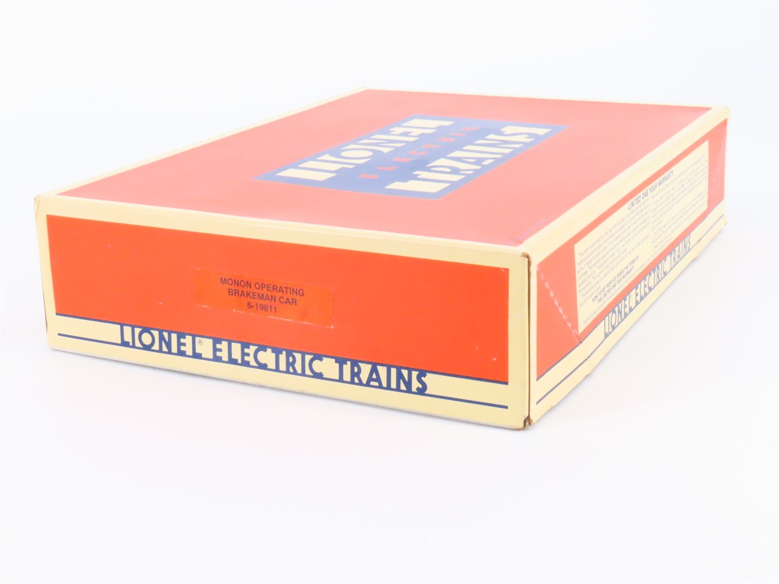 O Gauge 3-Rail Lionel 6-19811 CIL Monon Operating Brakeman Boxcar #19811