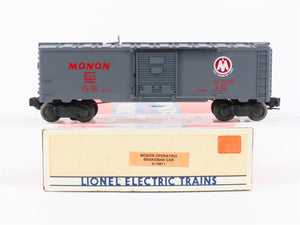 O Gauge 3-Rail Lionel 6-19811 CIL Monon Operating Brakeman Boxcar #19811