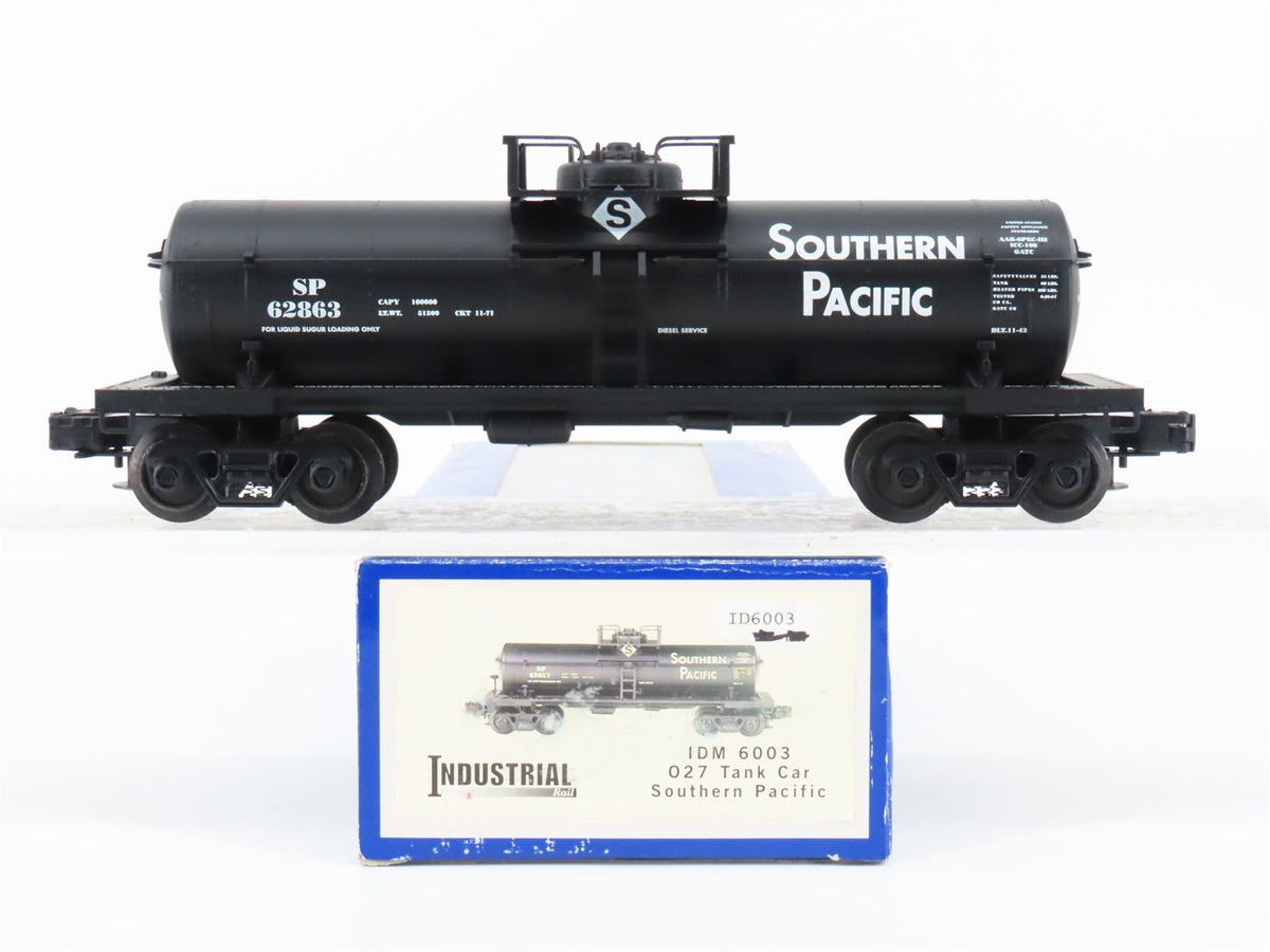 O Gauge 3-Rail Industrial Rail IDM 6003 SP Southern Pacific Tank Car #62863