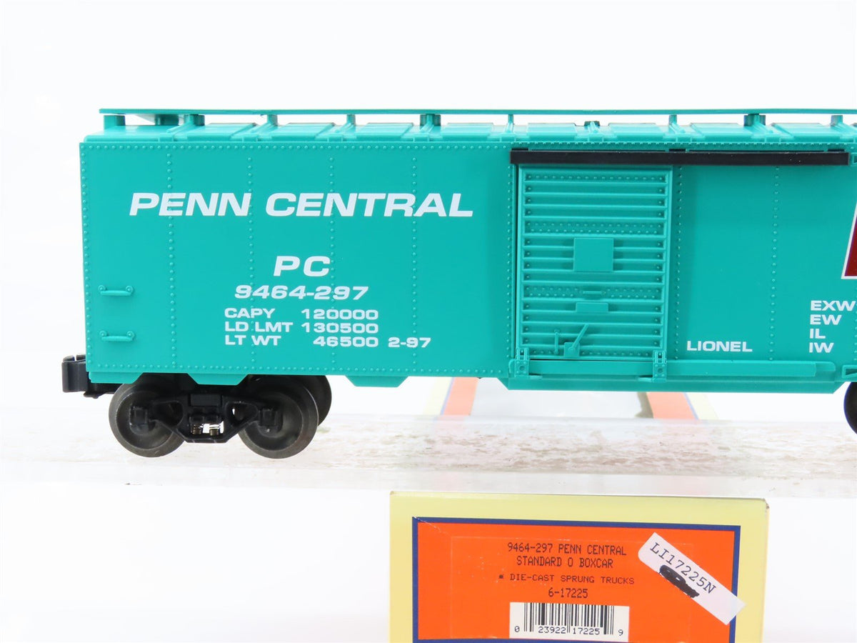 O Gauge 3-Rail Lionel 6-17225 PC Penn Central Single Door Box Car #9464-297