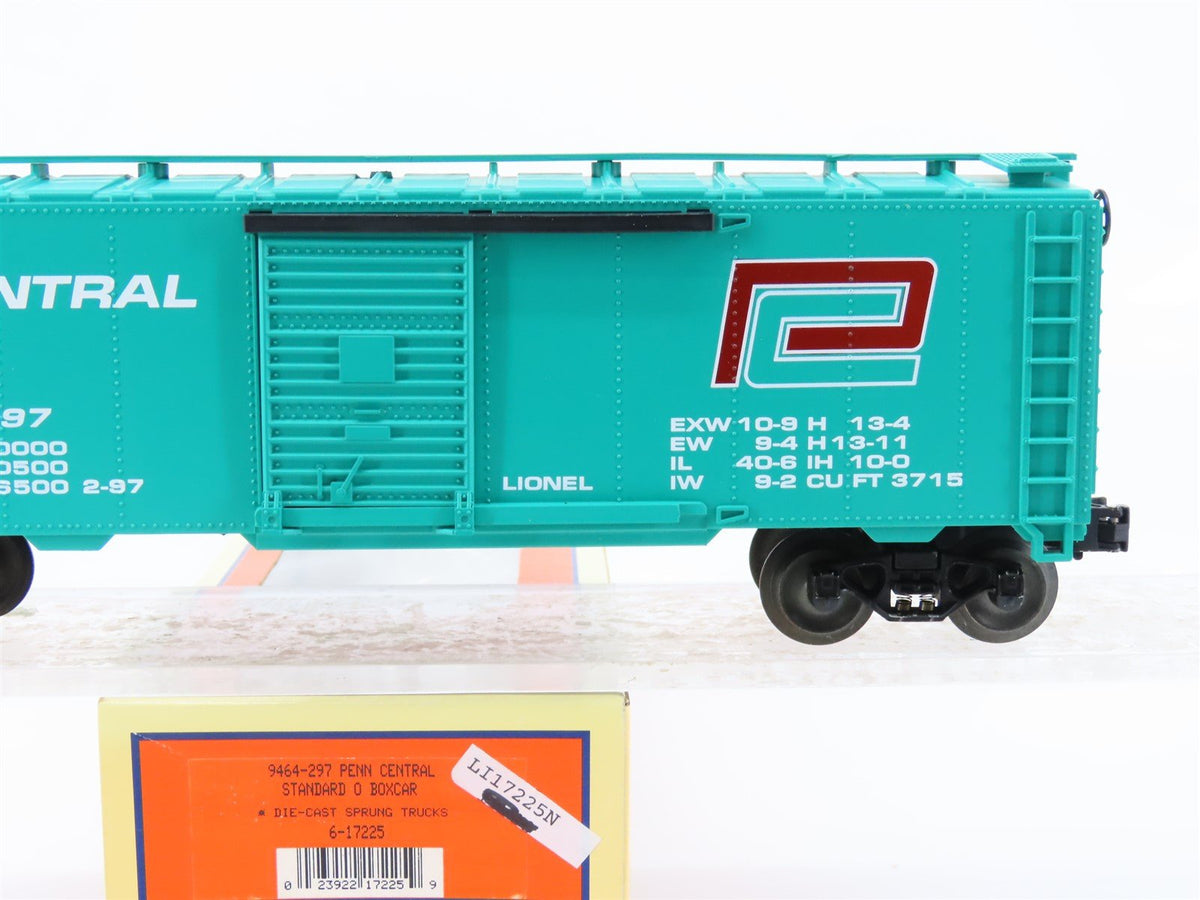 O Gauge 3-Rail Lionel 6-17225 PC Penn Central Single Door Box Car #9464-297