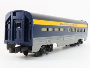 O Gauge 3-Rail Lionel 6-19164 C&O Chesapeake & Ohio Passenger Car 2-Pack