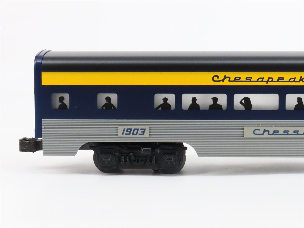 O Gauge 3-Rail Lionel 6-19164 C&amp;O Chesapeake &amp; Ohio Passenger Car 2-Pack