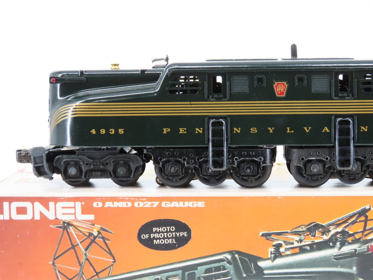 O Gauge 3-Rail Lionel 6-8150 PRR Pennsylvania Green 5-Stripe GG-1 Electric #4935