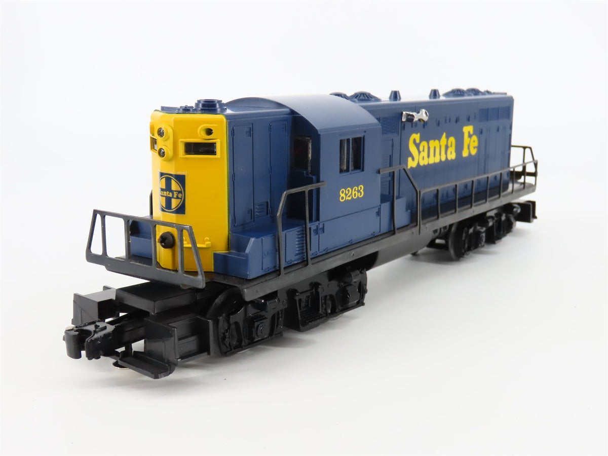 O Gauge 3-Rail Lionel 6-8263 ATSF Santa Fe EMD GP7 Diesel Locomotive #8263