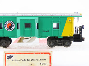 O Gauge 3-Rail Lionel 6-9177 NP Northern Pacific Bay Window Caboose #9177