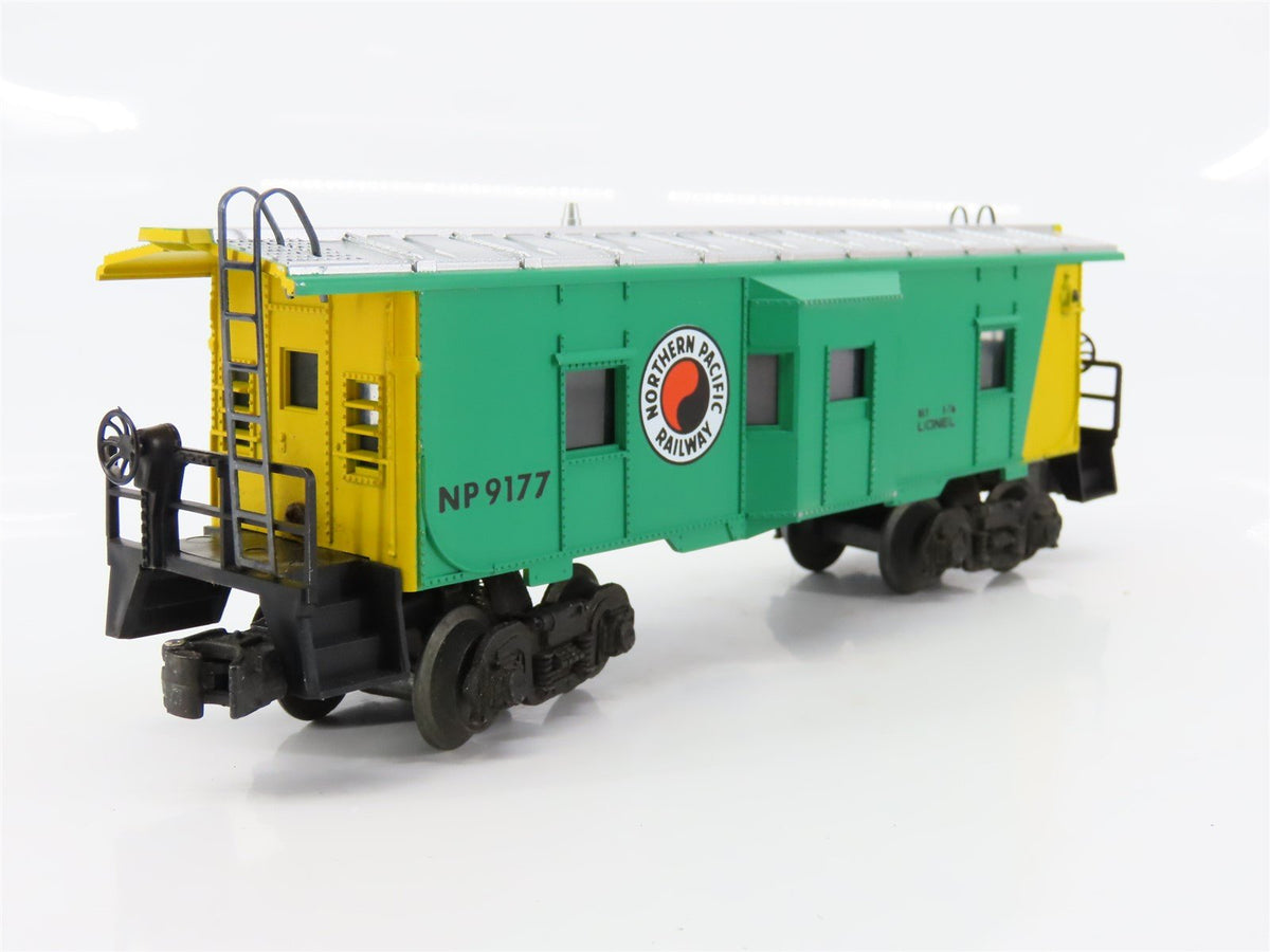 O Gauge 3-Rail Lionel 6-9177 NP Northern Pacific Bay Window Caboose #9177