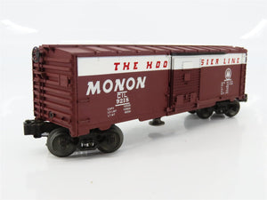 O Gauge 3-Rail Lionel 6-9218 CIL Monon Mail Delivery Operating Box Car #9218