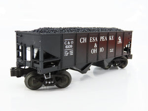 O Gauge 3-Rail Lionel 6-6109 C&O Chesapeake & Ohio Operating 2-Bay Hopper #6109