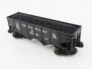 O Gauge 3-Rail Lionel 6-6109 C&O Chesapeake & Ohio Operating 2-Bay Hopper #6109