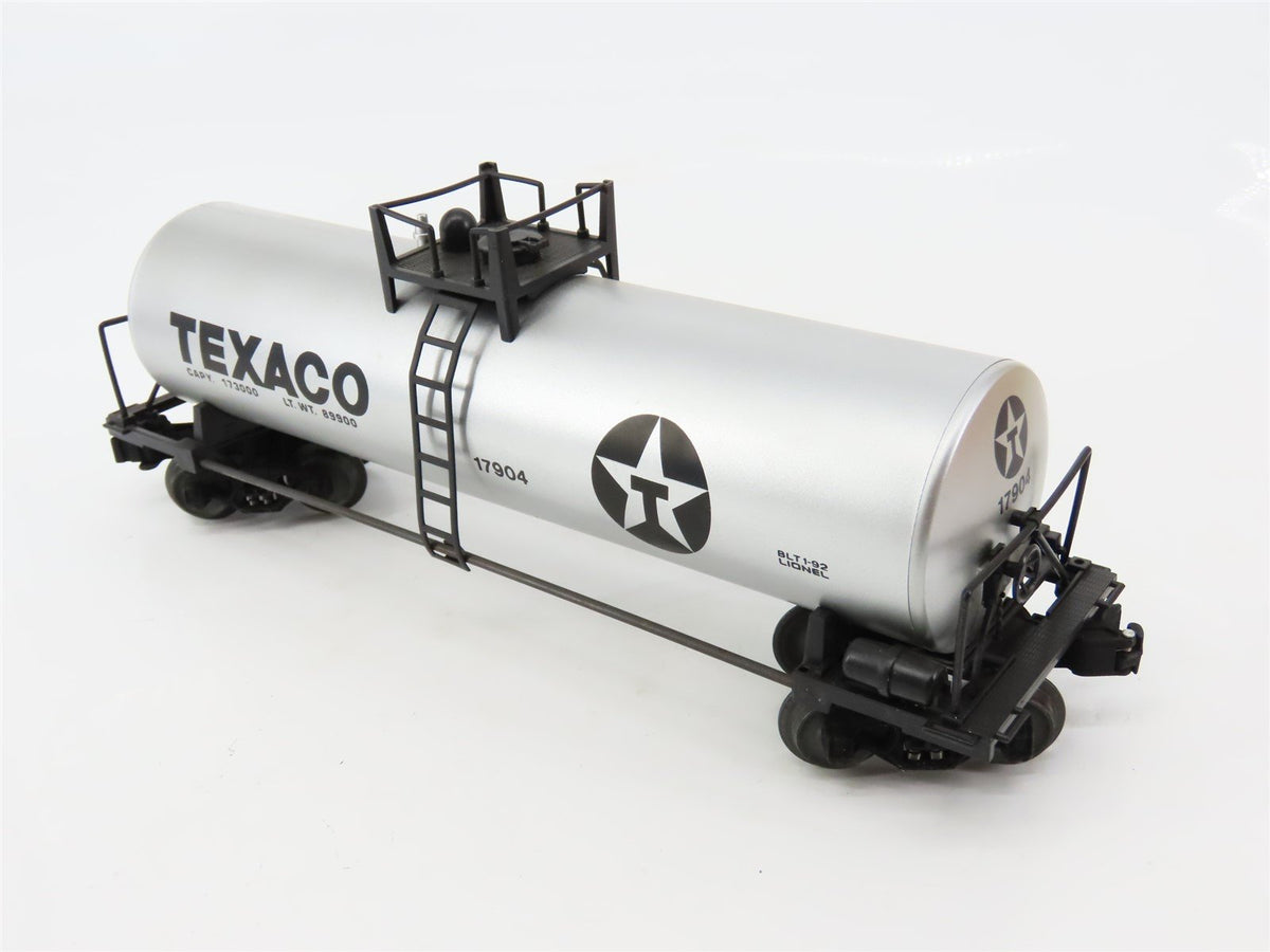 O Gauge 3-Rail Lionel 6-17904 Texaco Uni-Body Tank Car #17904