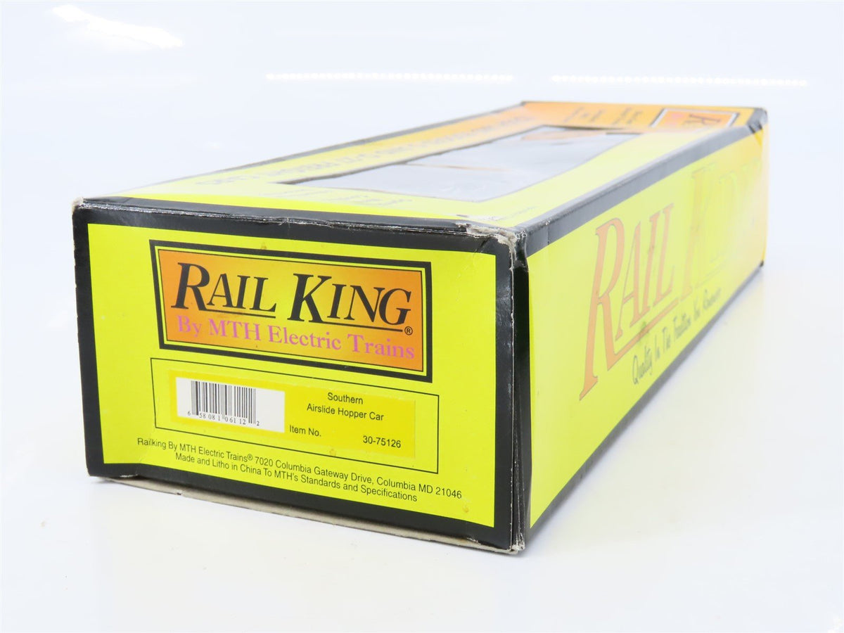 O Gauge 3-Rail MTH Rail King 30-75126 SOU Southern Wave 2-Bay Airslide Hopper