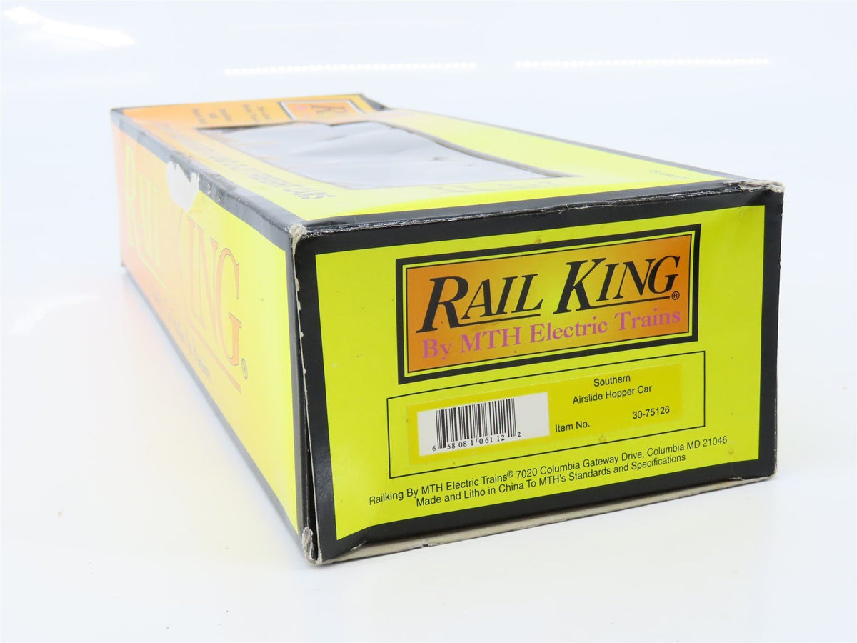 O Gauge 3-Rail MTH Rail King 30-75126 SOU Southern Wave 2-Bay Airslide Hopper