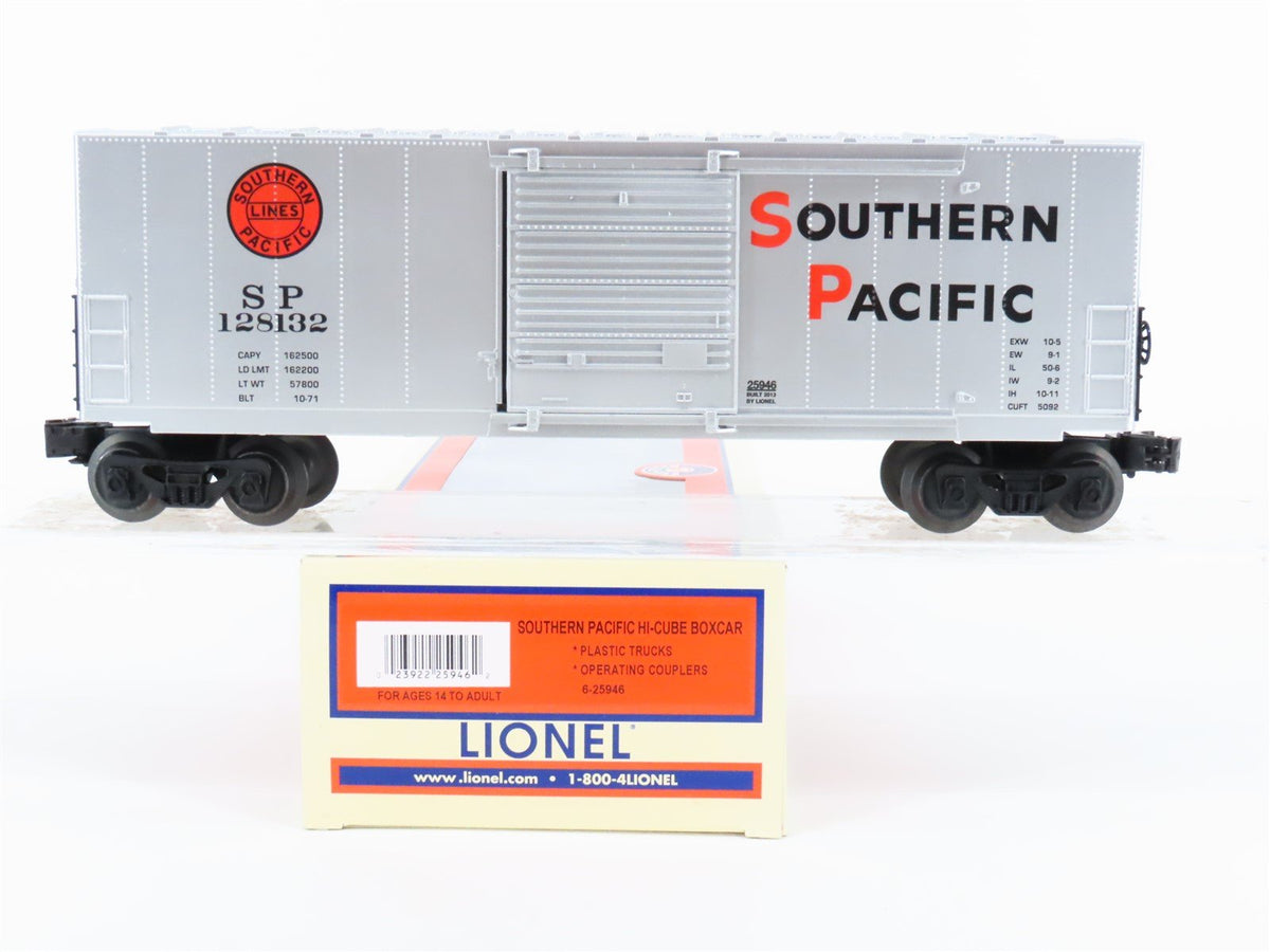 O Gauge 3-Rail Lionel 6-25946 SP &quot;Black Widow&quot; Hi-Cube Boxcar #128132