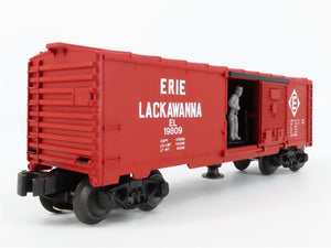 O Gauge 3-Rail Lionel 6-19809 EL Erie Lackawanna Operating Box Car #9228